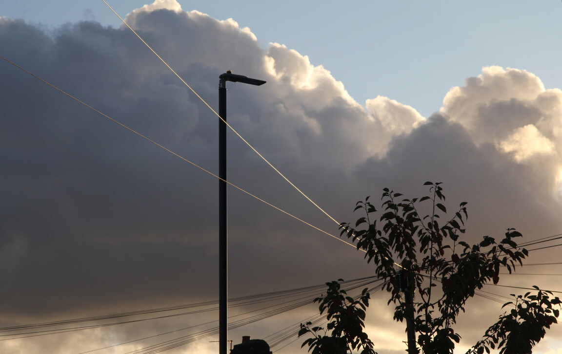 Telephone Wires and Lampost